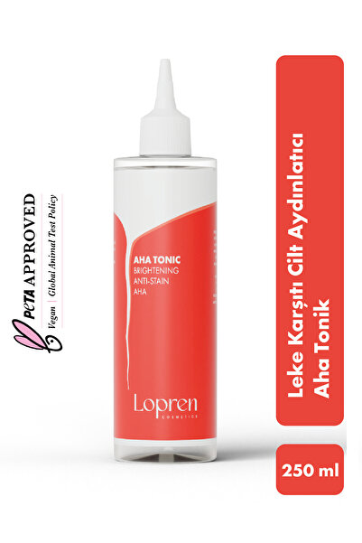 Lopren Leke Karşıtı Cilt Aydınlatıcı Aha Tonik 250 Ml