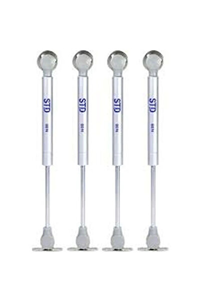 k karaaliler 4 Adet Dolap Amortisörü Gazlı Piston Kapak Hidroliği 27 cm 100N