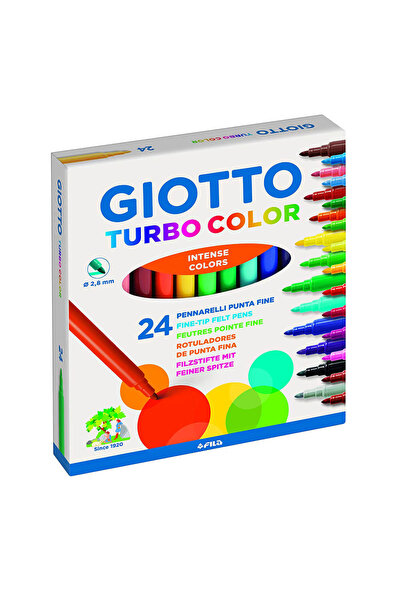 Giotto قلم فلوماستر 24 لون 417000