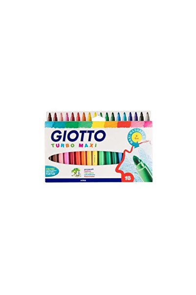 Giotto Turbo Maxi Askılı 18’Li Keçeli Kalem