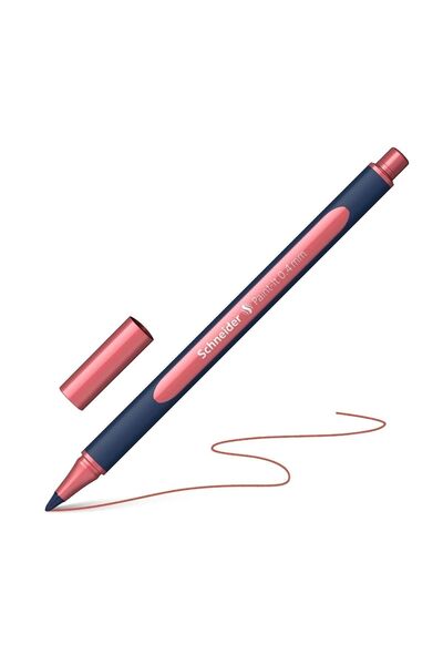 SCHNEIDER - Metalik Rollerball Paınt-ıt 050 Davetiye Kalemi 0.4mm Metalik Vıntage Kırmızı - Ml05001