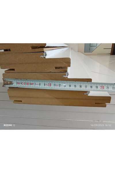 Çınar Kasa Pervaz 17 - 20 cm Duvar için, Beyaz, ' ODA, SALON, MUTFAK ' Kapı KASAsı, Ölçü 205*86*18 cm