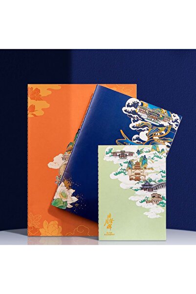 Deli Notebook 3 lü Defter Seti 40 yp Çizgili