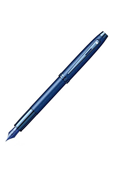 Sheaffer 100 SERİSİ DOLMA KALEM (M) SATEN MAVİ