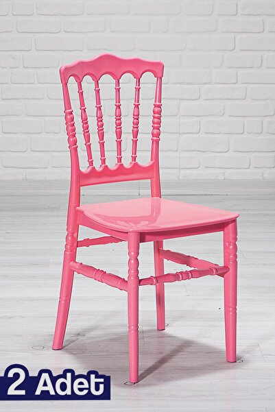 MOBETTO Miray Mutfak Sandalye 2 Adet -pembe