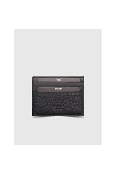 GUARD EL PORTFÖYÜ 5150 SİYAH HAKİKİ DERİ