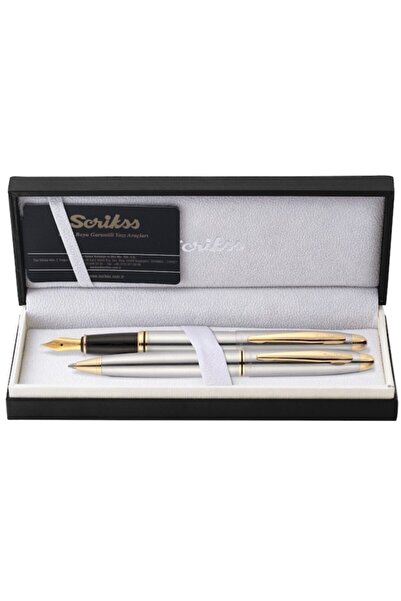 Scrikss 88 DOLMAKALEM & TÜKENMEZKALEM TAKIM GOLD K