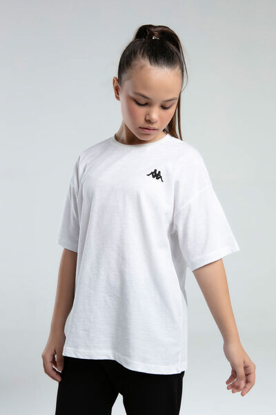 Kappa Λευκό T-Shirt για κορίτσι