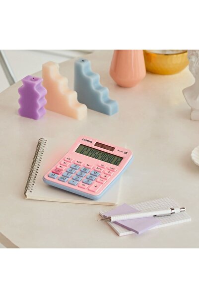 Casio Mx-12b-pklb Masaüstü Hesap Maki̇nesi̇ Pembe