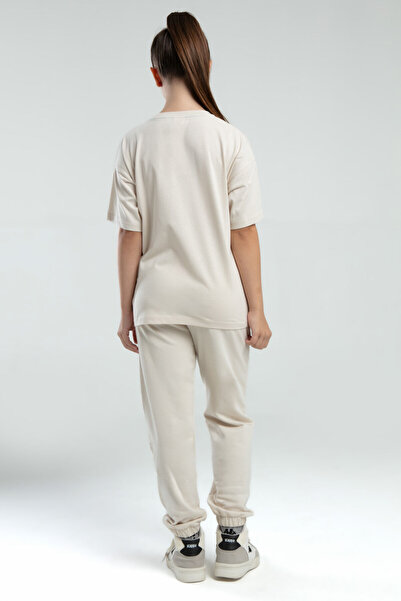 Kappa Girl's Cream T-Shirt