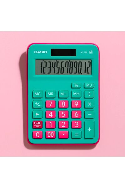 Casio Mx-12b-gnrd 12 Haneli Masaüstü Hesap Makinesi