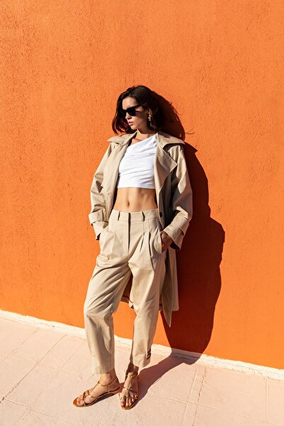 KAMEYA Regretting and Turning Me Together Carrot Pants Model: 25S20709