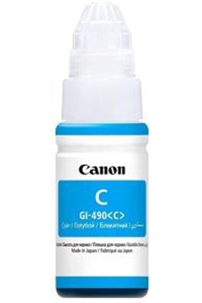 Canon GI-490C Cyan Mavi Şişe Mürekkep G1411-2411-3411-4411