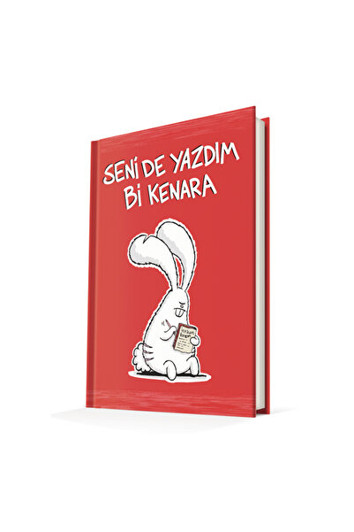 DEFFTER Seni de Yazdım Bi KenaraSert Kapaklı Çizgili 14x20 Cm