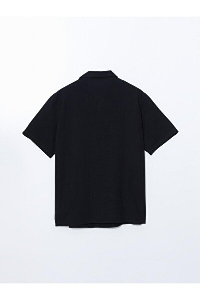 LC Waikiki Pánská košile s krátkým rukávem standardního střihu (S5)