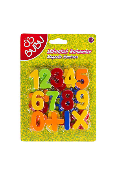 Bubu Bu-Bu Mıknatıslı Rakam 25 Parça 00083
