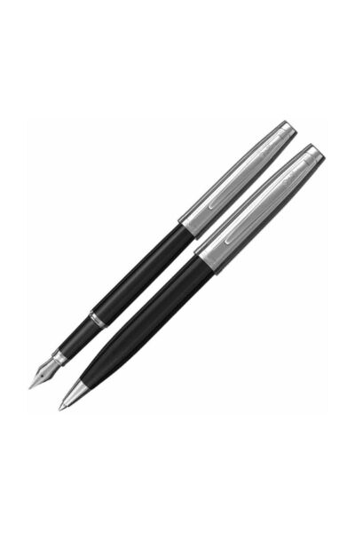 Scrikss 39 DOLMA KALEM+TÜK. KALEM SİYAH KROM