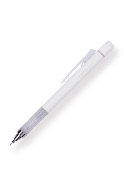 Tombow Mono Graph Grayscale Color 0.5mm Mechanical Pencil - White / 146b