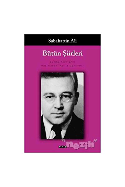 Yapı Kredi Yayınları Sabahattin Ali Bütün Şiirleri