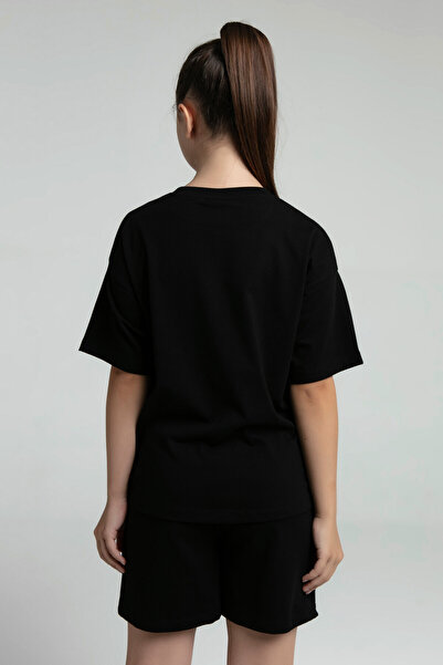 Kappa Girl's Black T-Shirt