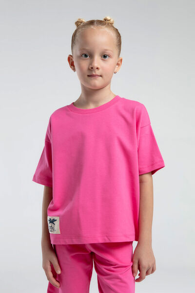 Rolypoly Mother Daughter Bermuda Suit Two Thread Knitted Fabric