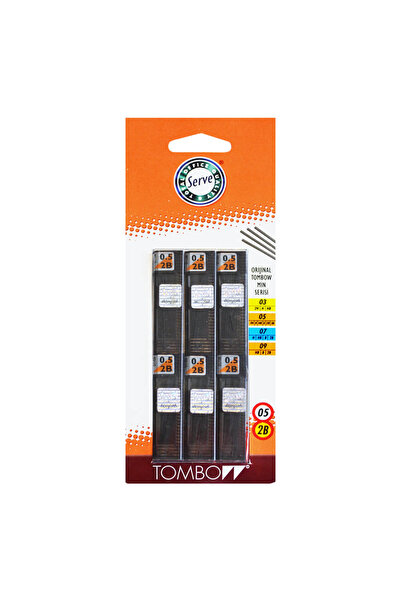 Tombow Min 2B 0.5 mm 6’lı Set
