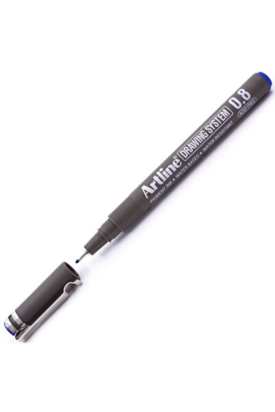 artline Çizim Kalemi 0.8 mm Mavi EK-238