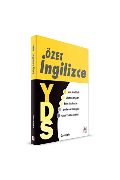 Delta Kültür Yayınevi Delta YDS Özet İngilizce 2019