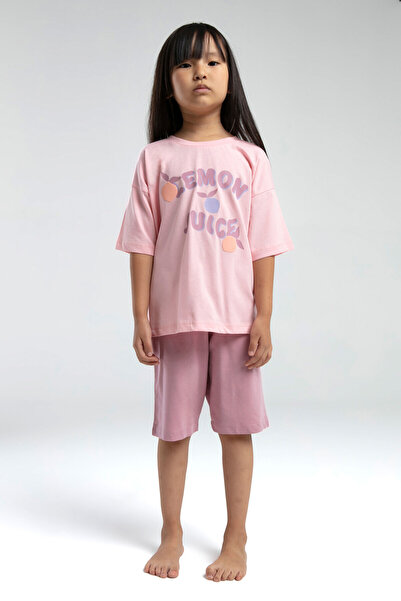 Rolypoly Girl's Orange Bermuda Suit