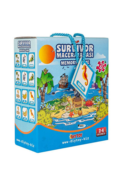 Diytoy لعبة ذاكرة جزيرة المغامرة MAH2112