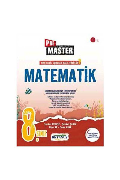 Okyanus Yayınları Okyanus 8. Sınıf Pre Master Matematik Soru Bankası