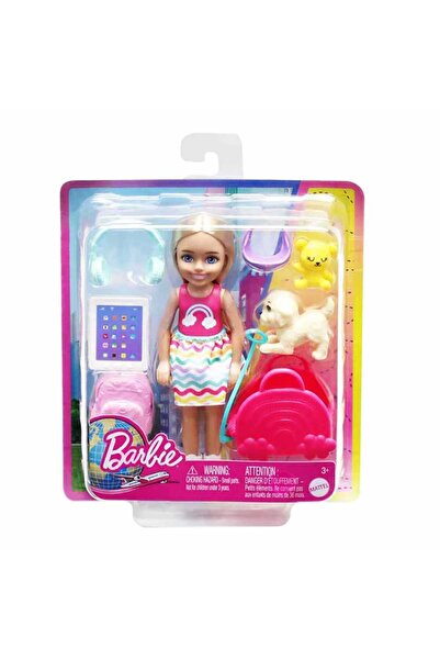 Barbie Seyahatte Chelsea Bebek Ve Aksesuarları HJY17