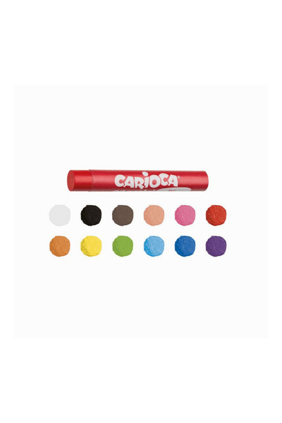 CARIOCA Oil Pastel Crayons 12 Pack 43277