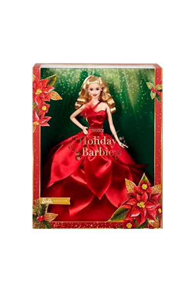 Barbie 2022 سنة جديدة سعيدة دمية شقراء HBY03