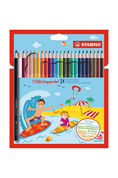 Stabilo Aquacolor Boya Kalemi 24 Renk 1624-6