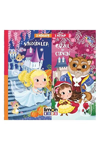 Limonkids 2 Hikaye 1 Kitap Sindrella -Güzel ve Çirkin