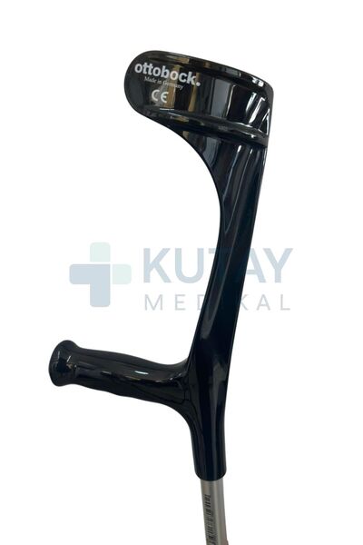 MEDİKAL Otto Bock Ithal Dirsekten Koltuk Değneği Kanedyen 1 Çift Siyah