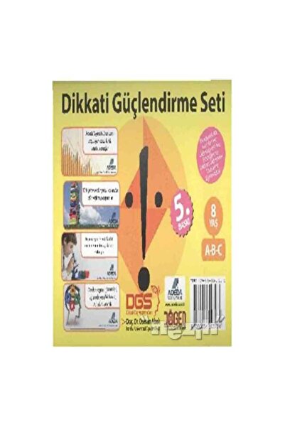 Adeda Yayınları Dikkati Güçlendirme Seti 2. Sınıf 8 Yaş