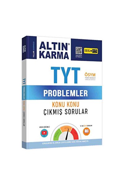 Altın Karma Yayınları Altın Karma 2020 TYT Problemler Çıkmış Sorular