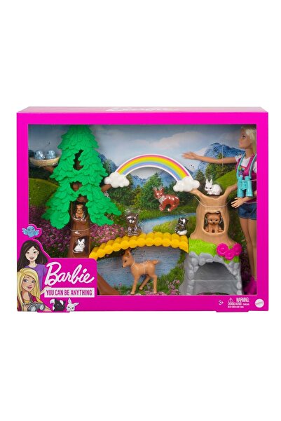 Barbie Tropikal Yaşam Rehberi Bebek ve Oyun Seti GTN60
