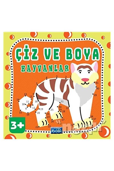 Parıltı Yayıncılık Draw and Paint Animals