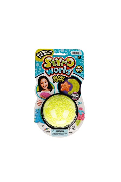 Genel Markalar Sun-Jaru Styro World Karanlıkta Parlayan Köpük Top