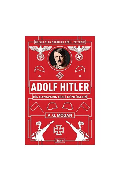 Zeplin Kitap Adolf Hitler Bir Canavarın Gizli Günlükleri