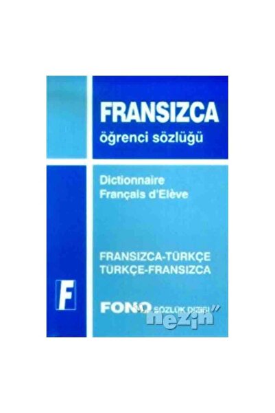 Fono Yayınları Dicționar standard franceză-turcă - turcă franceză