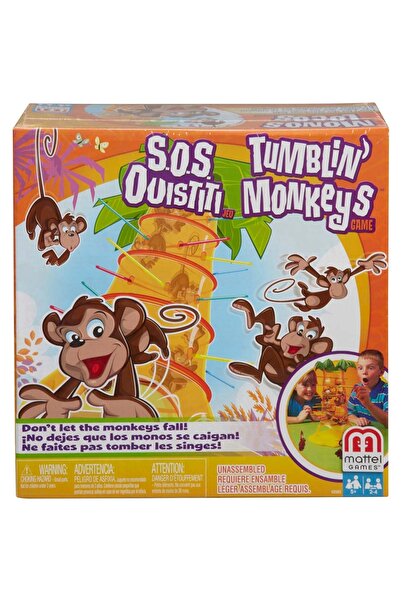 Mattel Games Tumblin Monkeys Kutu Oyunu 52563
