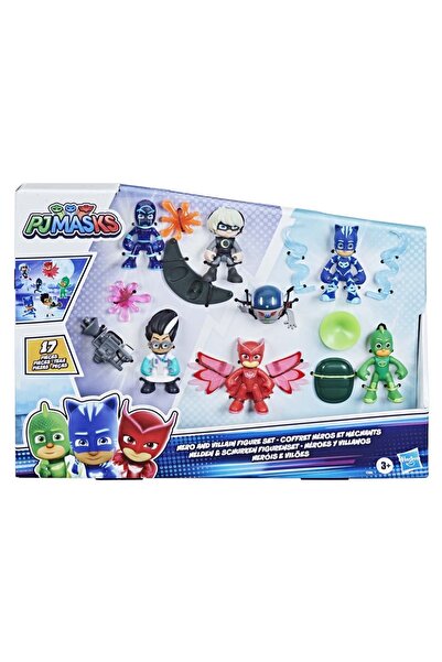 Hasbro Pijamaskeliler Kahramanlar ve Kötüler Figür Seti F2096