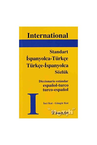 İnkılap Kitabevi Standart İspanyolca - Türkçe Türkçe - İspanyolca Sözlük