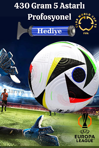 Janva 2026 Euro Futbol Topu Profosyonel Maç Topu