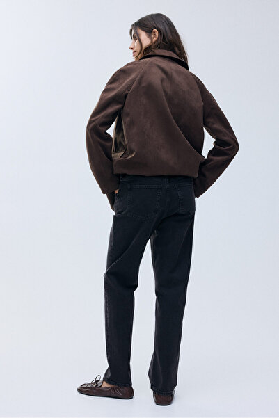 H&M MAMA Before & After Straight Low Jeans