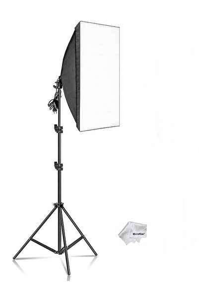 Tianya Ürün Reklam Moda Stüdyo Youtube Vlog Tiktok Canlı Yayın için 50x70cm Softbox Sürekli Işık